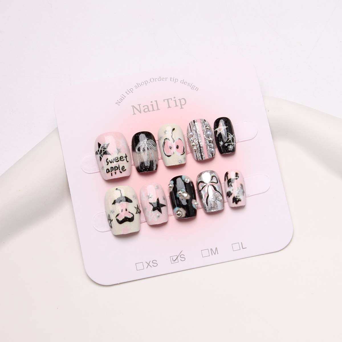 Artistic Press-On Nail Tips Set Brehn