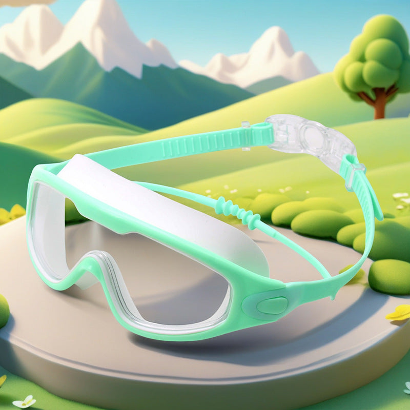 Wasserdichte Schwimmbrille mit Verstellbarem Nasenstück Brehn