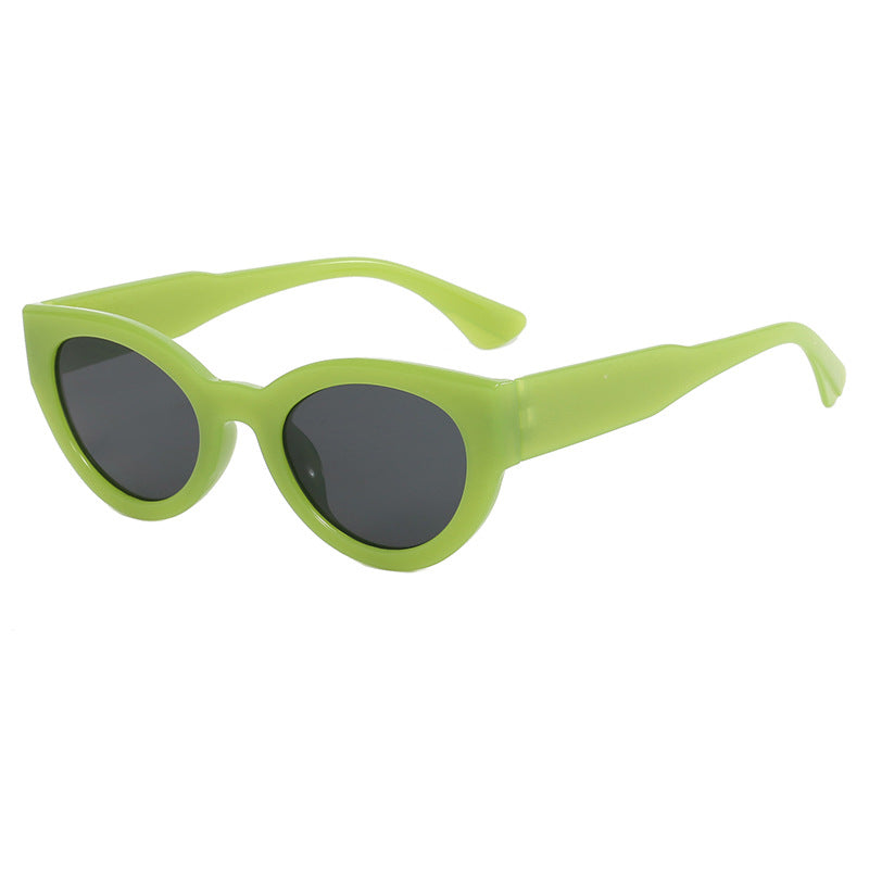 Damen modische quadratische Sonnenbrille mit verspiegelten Gläsern Brehn