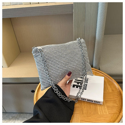 Elegante Perlenbesetzte Abend-Clutch