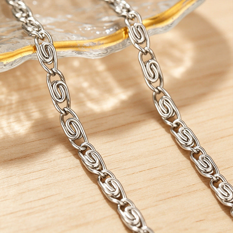 Woven Silberkette Armband Brehn
