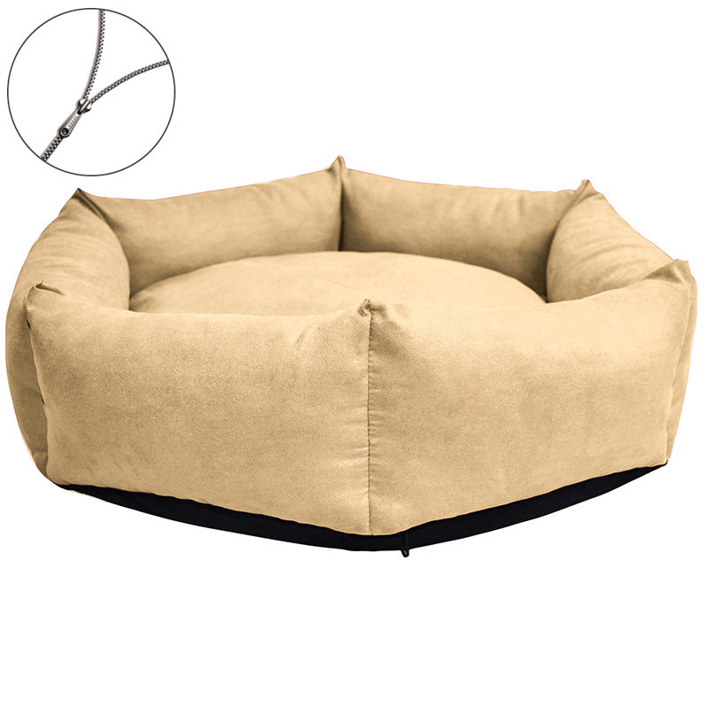 Plüsch Nest Hundebett