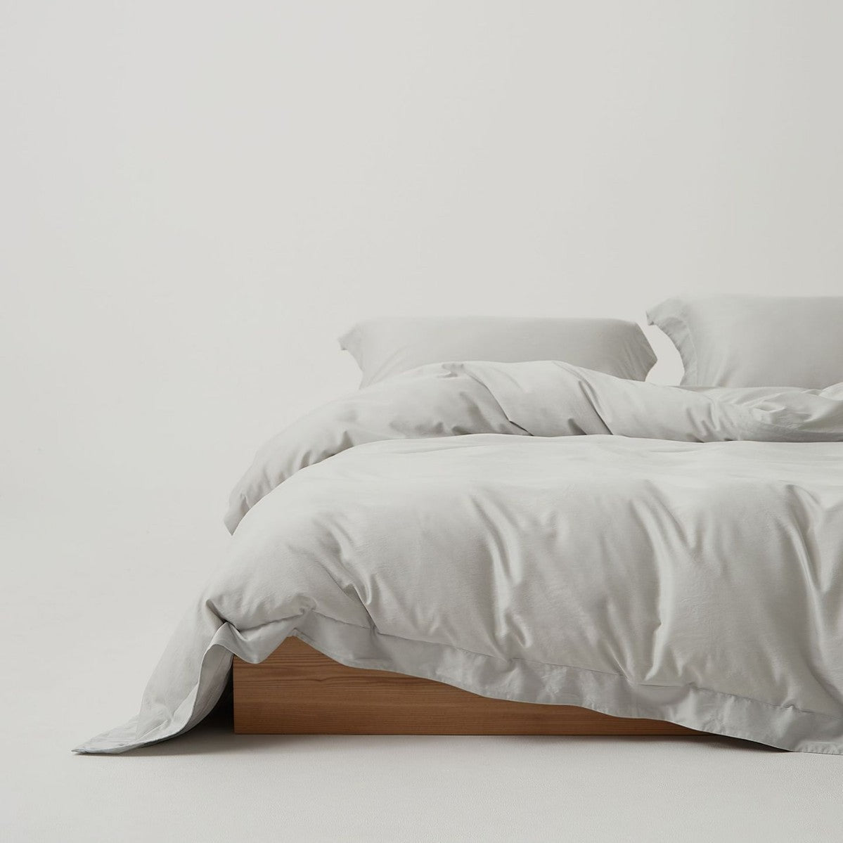 Bürstet Baumwolle Percale Bettbezug mit passendem Kissenbezug und Spannbetttuch