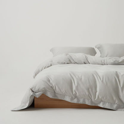 Bürstet Baumwolle Percale Bettbezug mit passendem Kissenbezug und Spannbetttuch