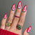 Kunstnagelset mit detailliertem Erdbeer-Design Brehn