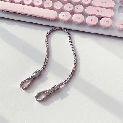Stylischer geflochtener Schlüsselanhänger Halter Brehn