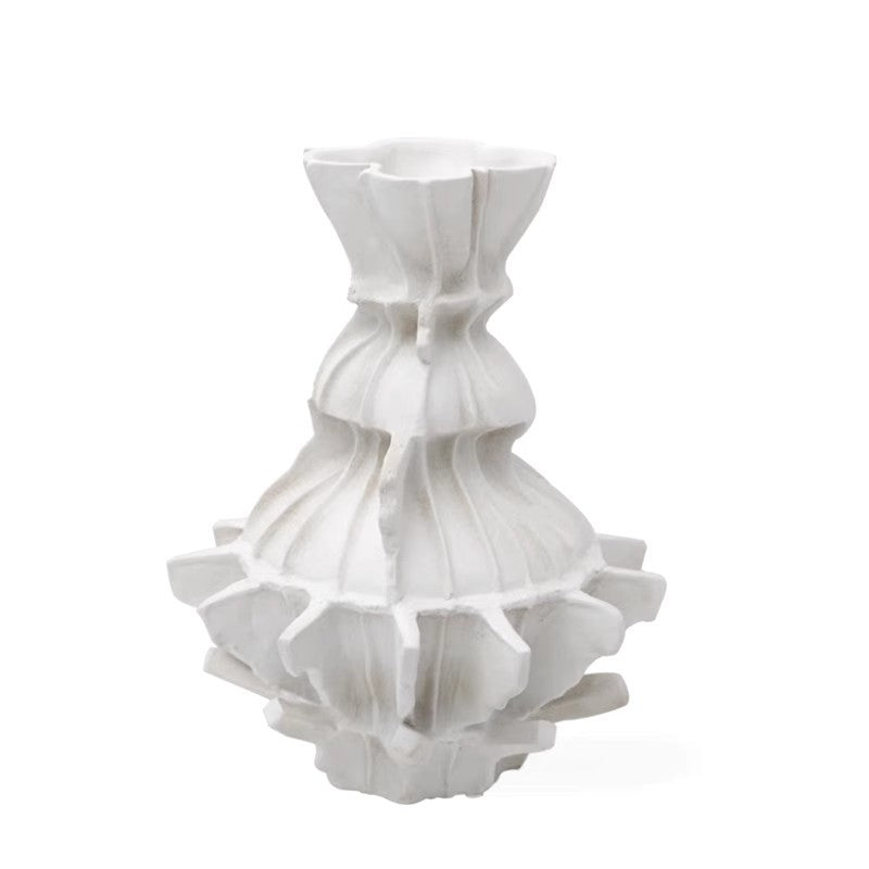 Dekorative skulpturale Blumenvase