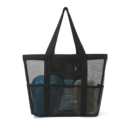 Geräumige Netz-Strandtasche Brehn