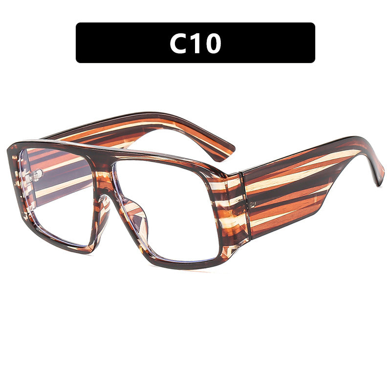 Damen modische rechteckige Brille Brehn