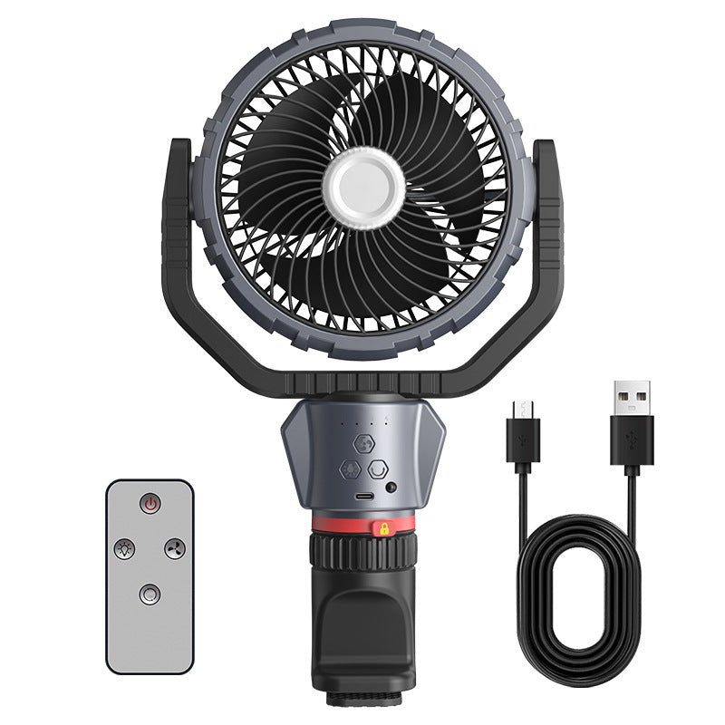 Unisex Tragbarer Akku-Ventilator mit Fernbedienung Brehn