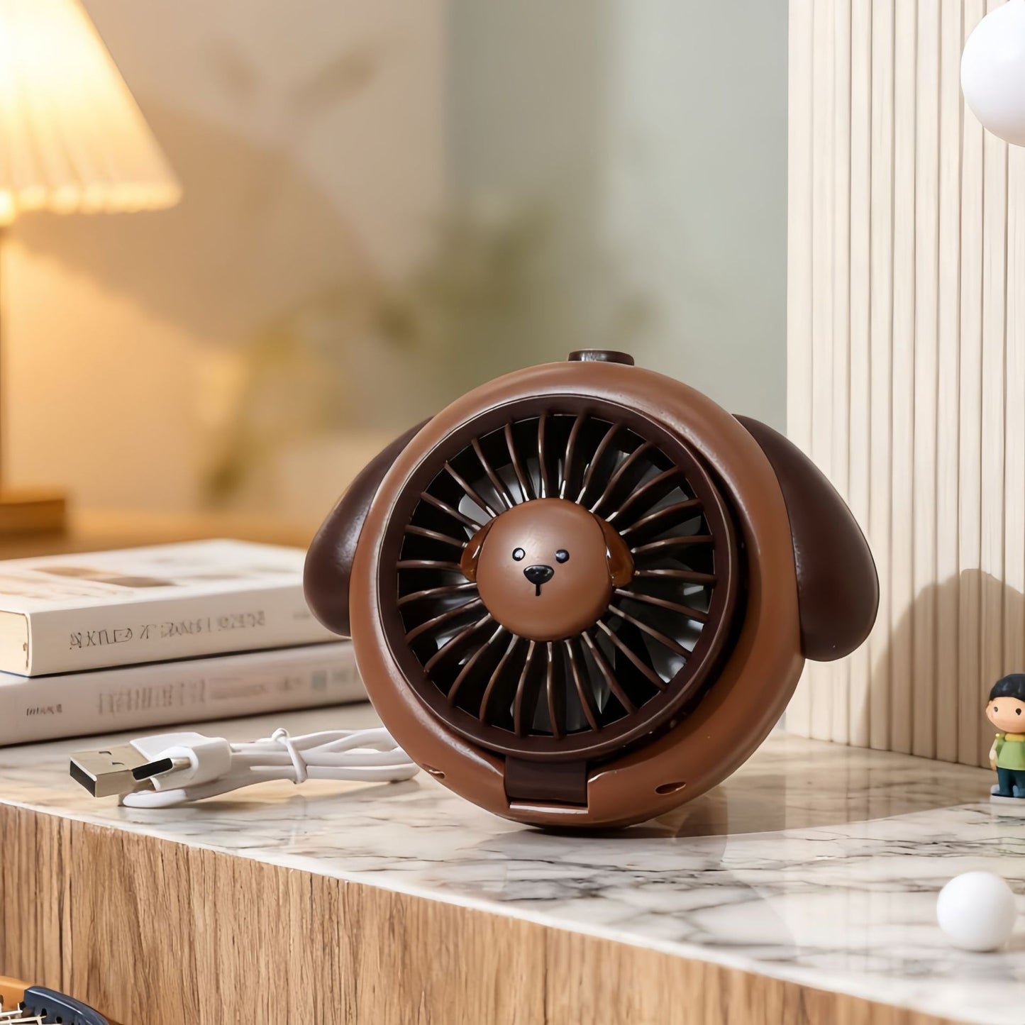 Damen Tragbarer Handventilator im niedlichen Entenmotiv Brehn
