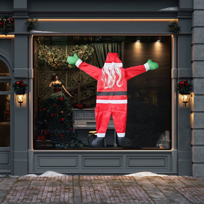 Aufblasbare Weihnachtsmannkostüm