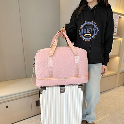 Stylische gesteppt Reis-Duffle Brehn