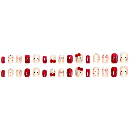 Verspielt Charakter Nagelkunst Set