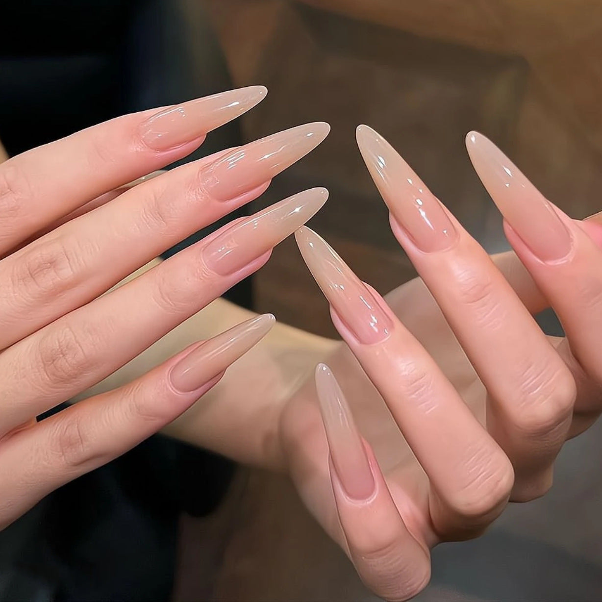 Premium Stiletto Press-On Nagelverlängerungen Brehn