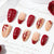 Elegantes Press-On-Nagelset Brehn