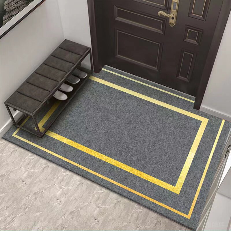 Geometrisch gemusterter Teppich