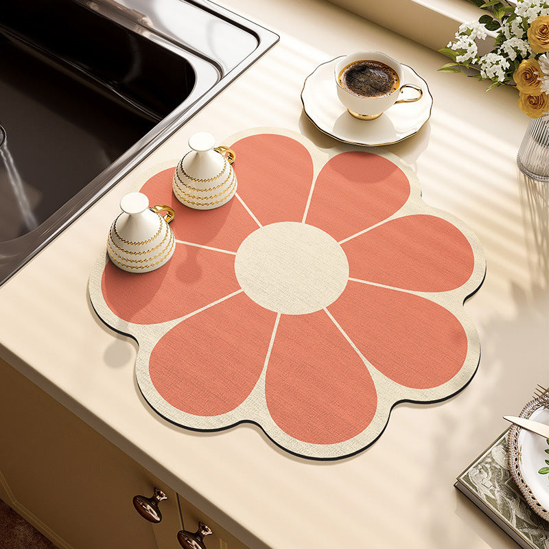 Dekoratives blumenförmiges Tischset Brehn