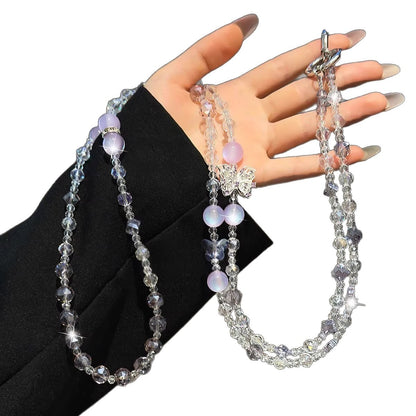 Elegante Perlen-Handyband Brehn