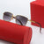 Damen elegante Brille im modernen quadratischen Design Brehn