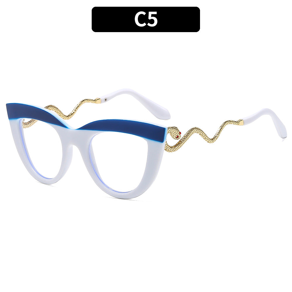 Modische Katzenaugenbrille