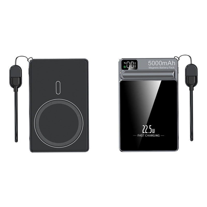 Magnetische Powerbank mit Hochgeschwindigkeitsladung Brehn