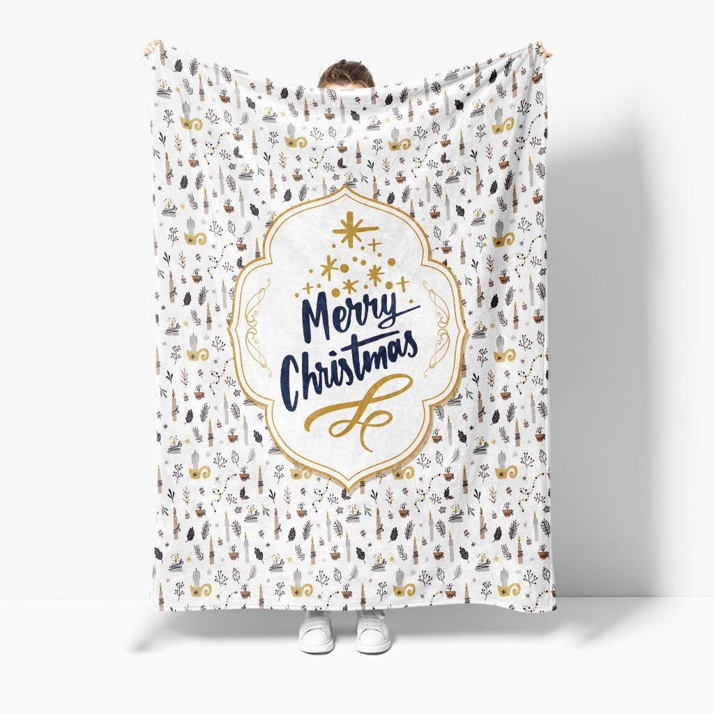 Gemütliche Weihnachtsdecke