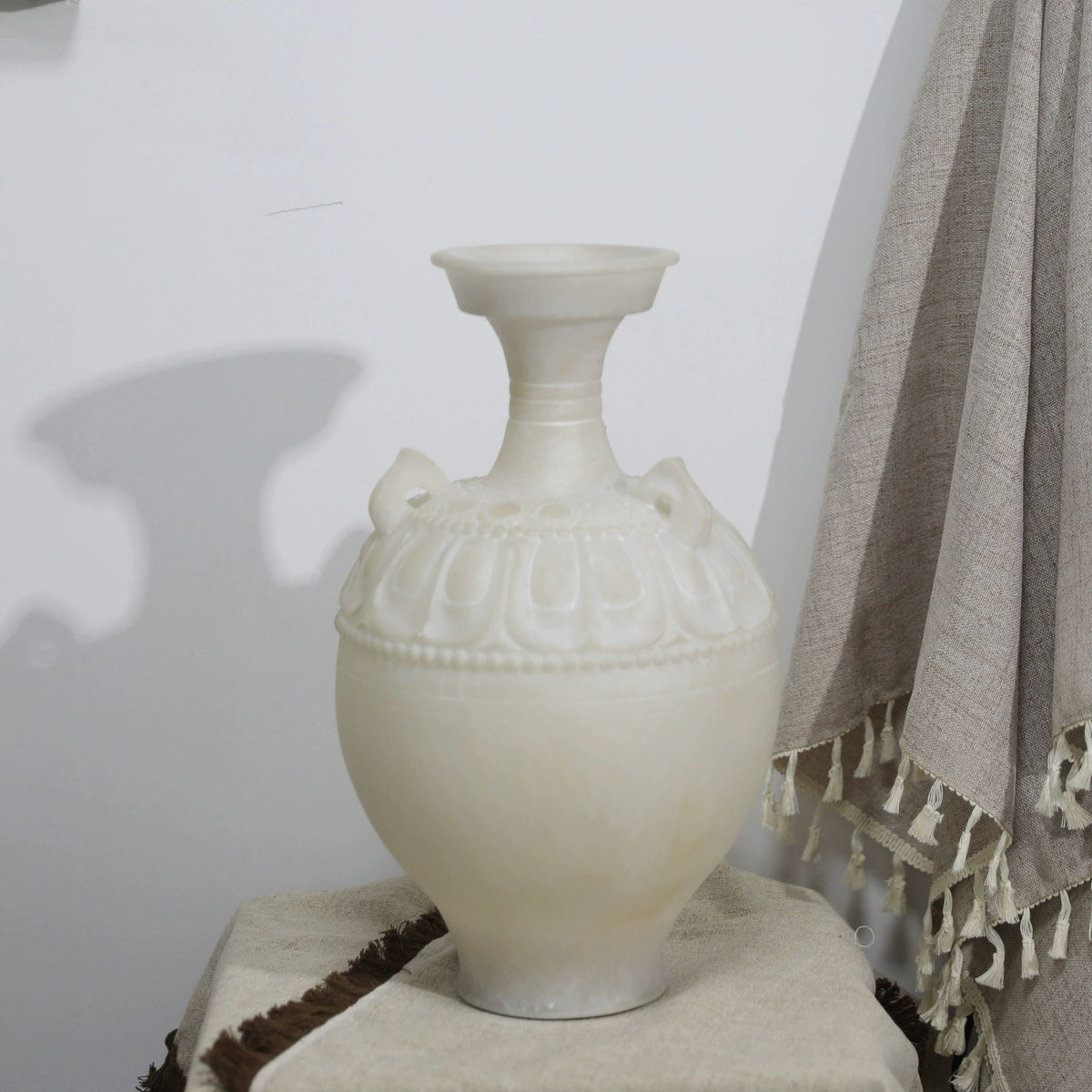 Elegante dekorative Marmorvase