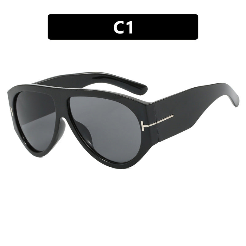 Damen elegante Sonnenbrille im markanten Design Brehn