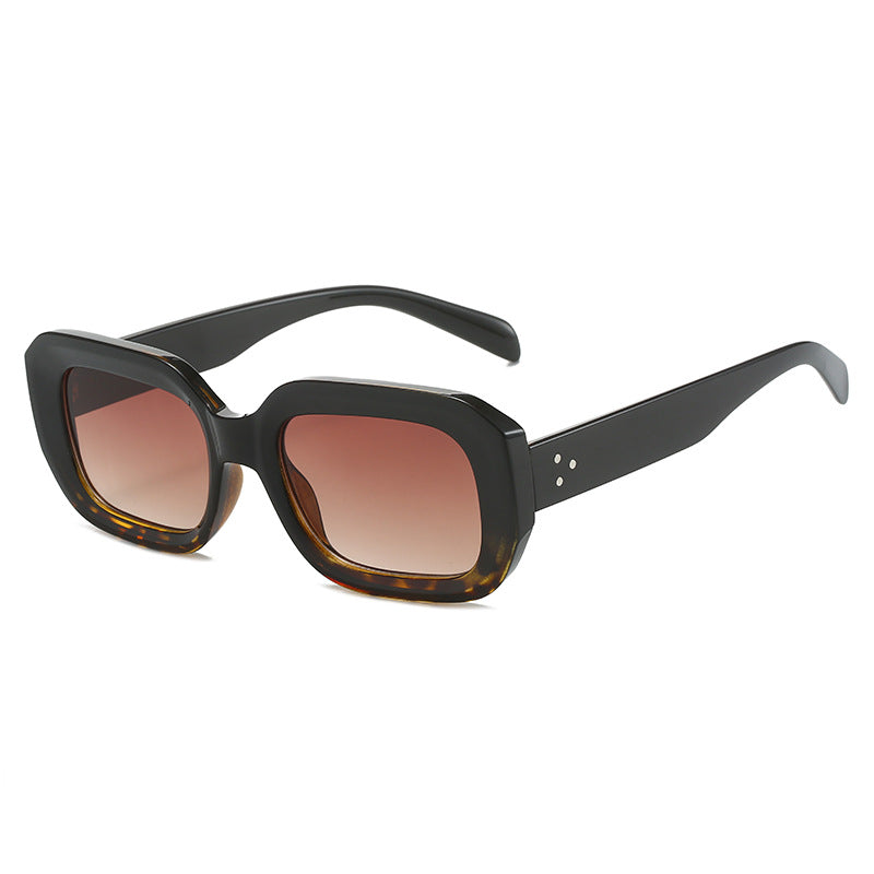 Damen oversized quadratische Sonnenbrille mit trendigem Design Brehn
