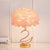 Elegante Feder Tischlampe