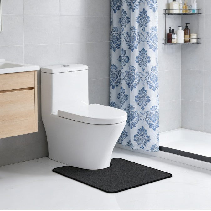 Weiche Saugnapf-Toilettenteppich Brehn