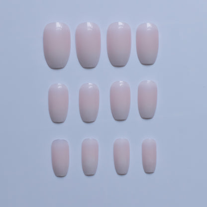 Elegantes Französisches Tipp-Acryl-Nagelkunst-Set