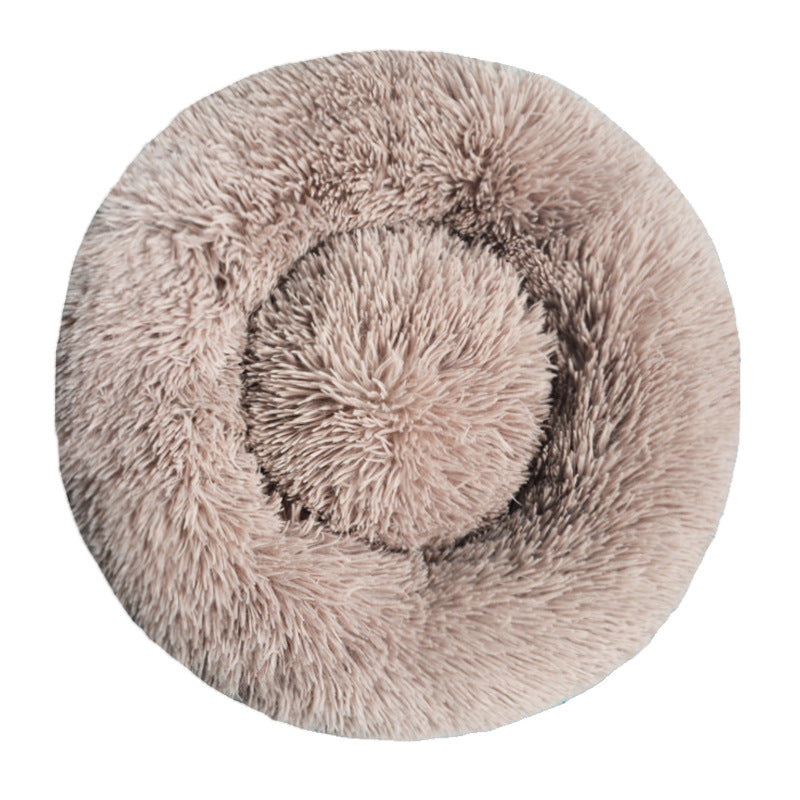 Rundes Plüsch Nest Hundebett