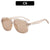 Chic breite Rahmen Sonnenbrillen