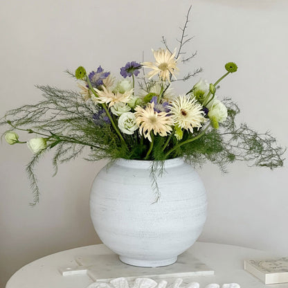 Texturierten Stein Dekorativen Vase