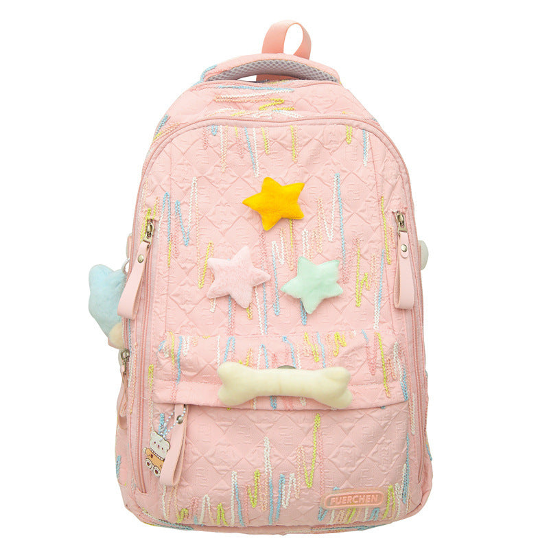 Verspielt Charakter Verziertes Rucksack Brehn