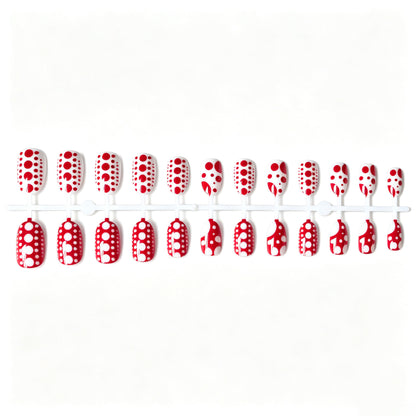 Künstlerisches Polka Dot Nail Art Set