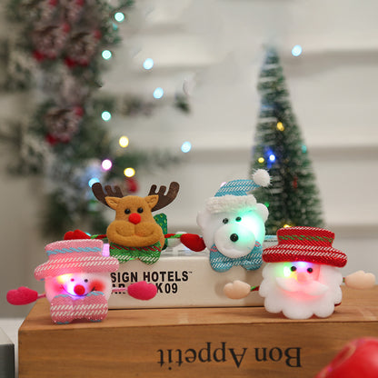Festliche Haarspangen mit Weihnachtsmotiven Brehn