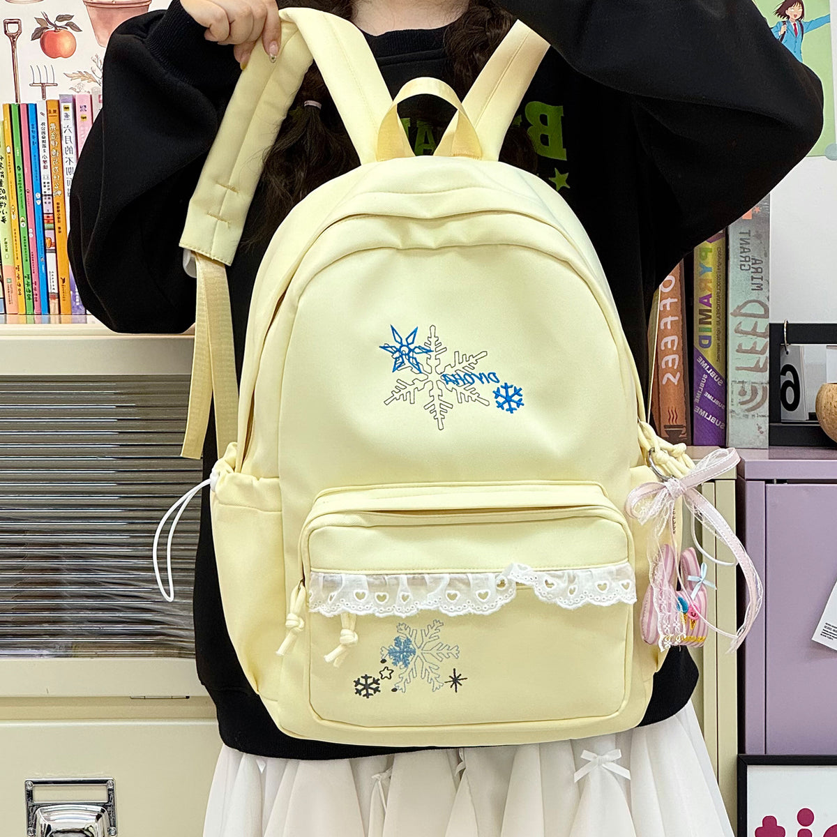Stylische Bestickte Lässige Rucksack Brehn