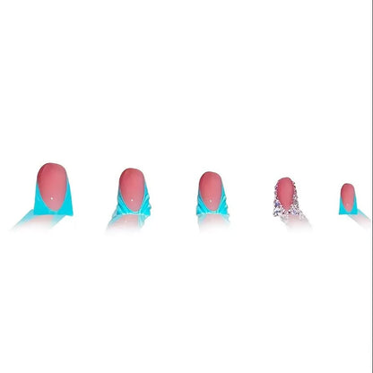 Stylische 3D Nail Art Extensions Brehn