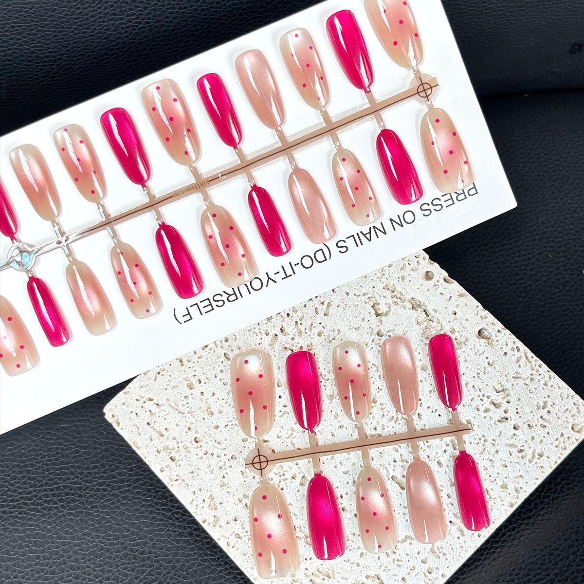Künstlerische Press-On-Nagelspitzen Brehn