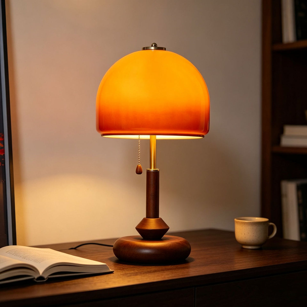 Dekorative Tischlampe