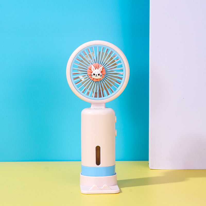 Damen Tragbarer Mini Handventilator mit süßem Tierdesign Brehn