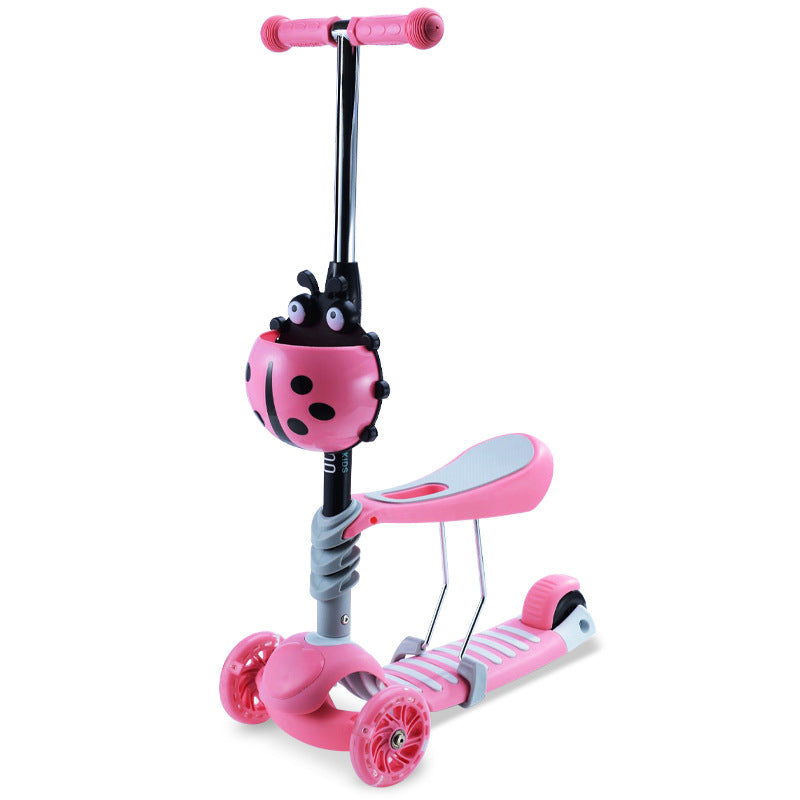 Spaß Charakter Kick Roller Brehn