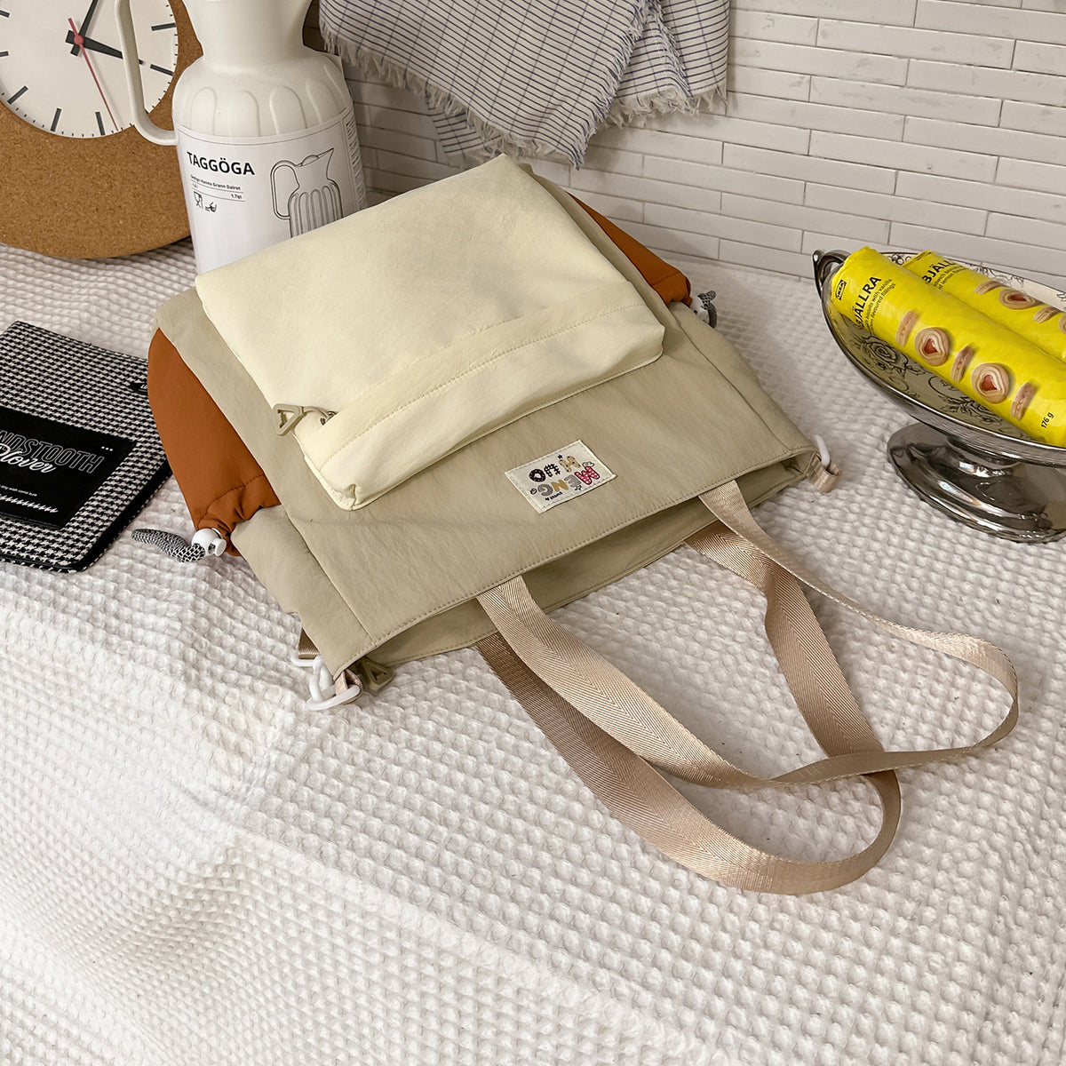 Stylischer multifunktionaler Tagesrucksack Brehn