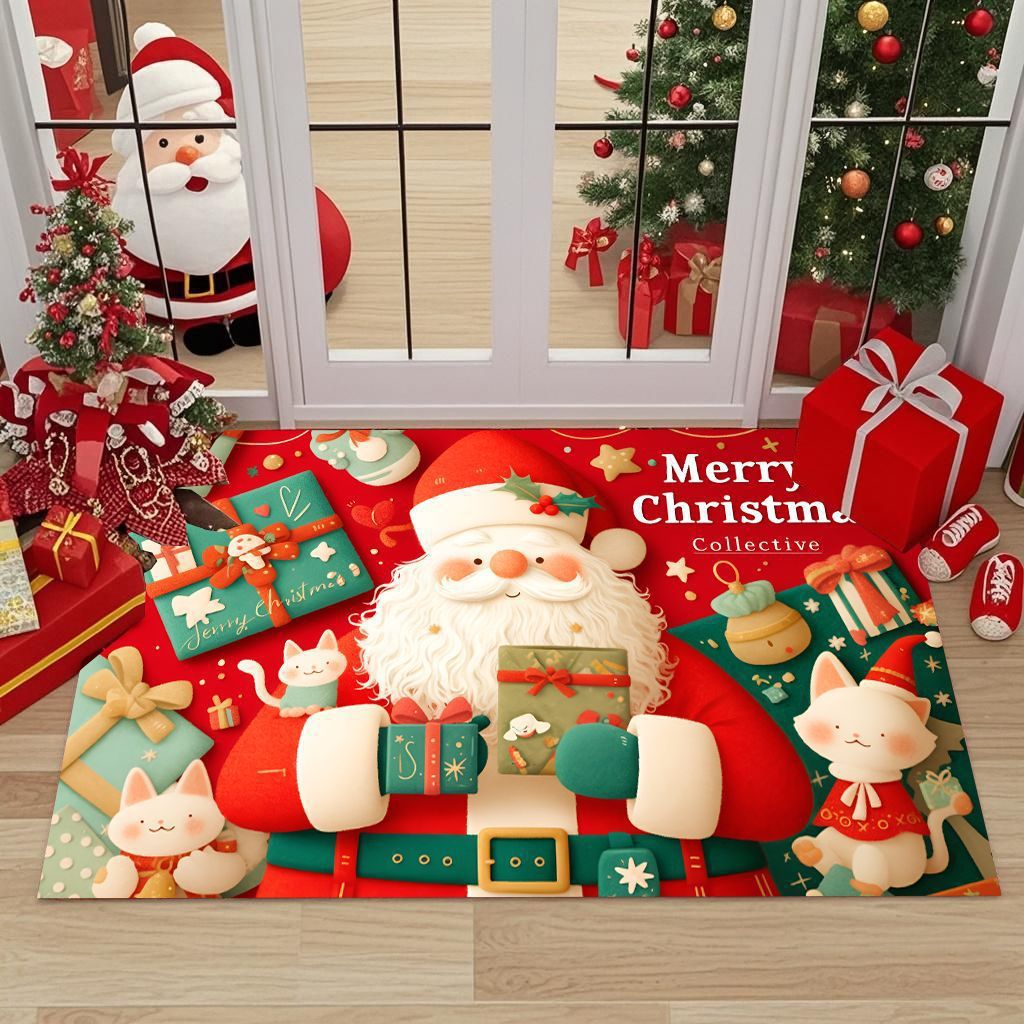 Festlicher, weihnachts thematischer dekorativer Fußmatte Brehn