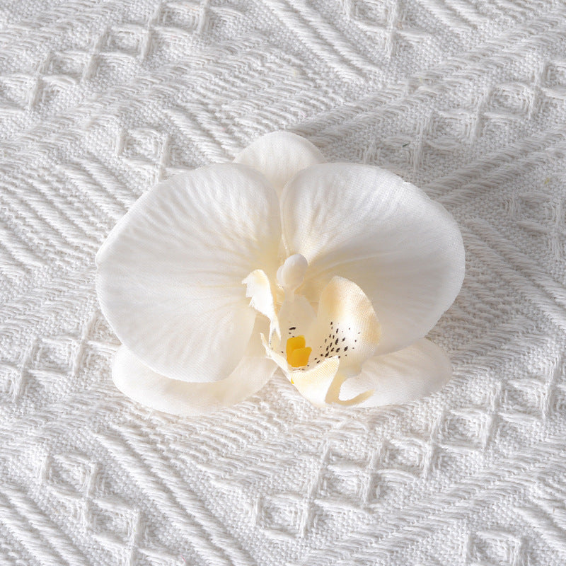 Künstliche Orchideen-Haarspange