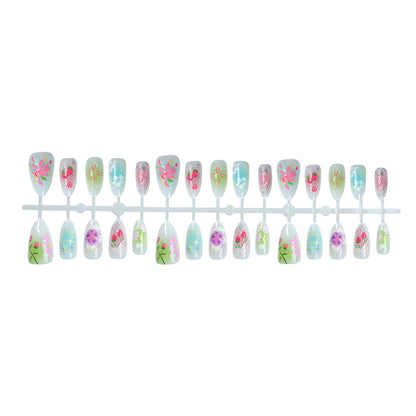 Floral Acryl Nagelkunst Brehn