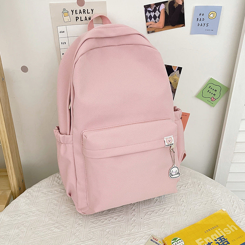 Lässiger Rüschentextur-Rucksack